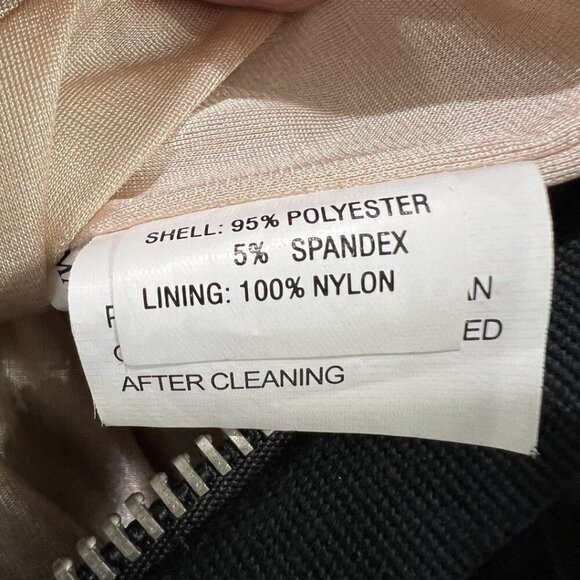 Mandalay by Julian Joyce Black Lace Beaded Sheath Dress $495 - Picture 11 of 11